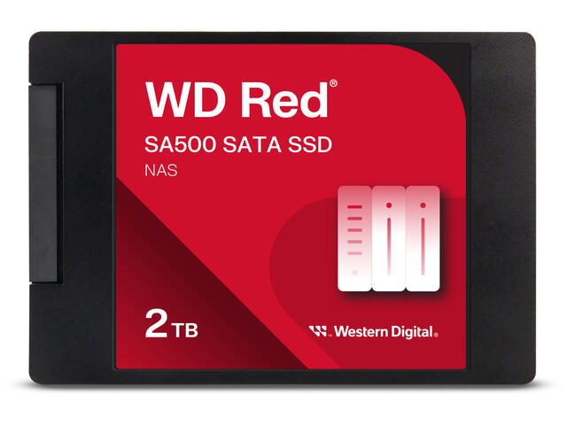SSD 2TB WD Red SA500 SATA SSD 2.5" POWERED BY SANDISK