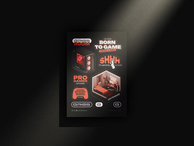 Облекло и аксесоари Стикери G:RIGS