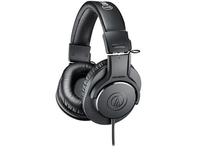 Слушалки Audio-Technica ATH-M20x, в черно