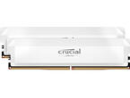 Оперативна памет 32GB (2x16GB) DDR5 6400 MT/s CL38 Crucial Pro OC Gaming White