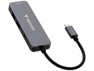 USB Хъб Verbatim USB-C Essentials Multiport Hub 4 Port