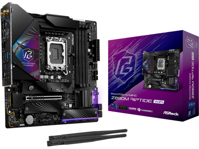 Дънни платки ASRock Z890M PG Riptide WiFi