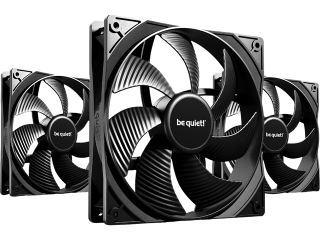 Вентилатори be quiet! PURE WINGS 3 140mm PWM 3-Pack