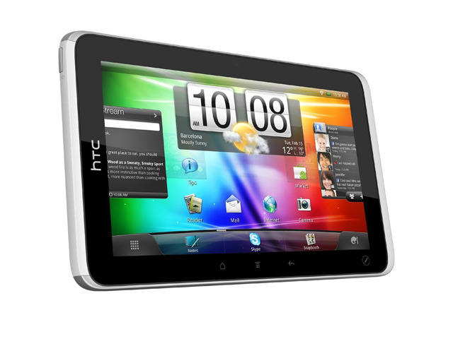 Таблети HTC Flyer P510E 16GB, сребрист цвят