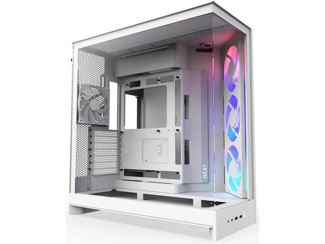 Кутии NZXT H9 Flow RGB White