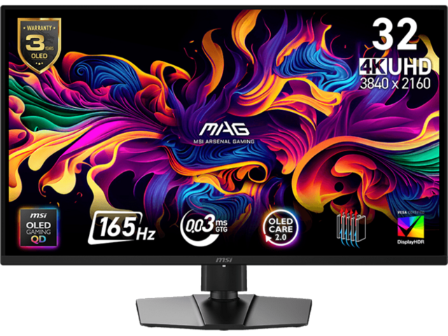 Монитори MSI MAG 322UP QD-OLED E16