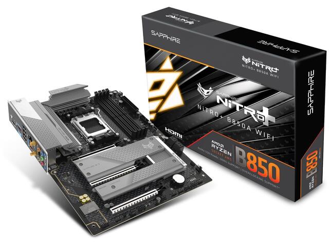 Дънни платки Sapphire NITRO+ B850A WIFI7