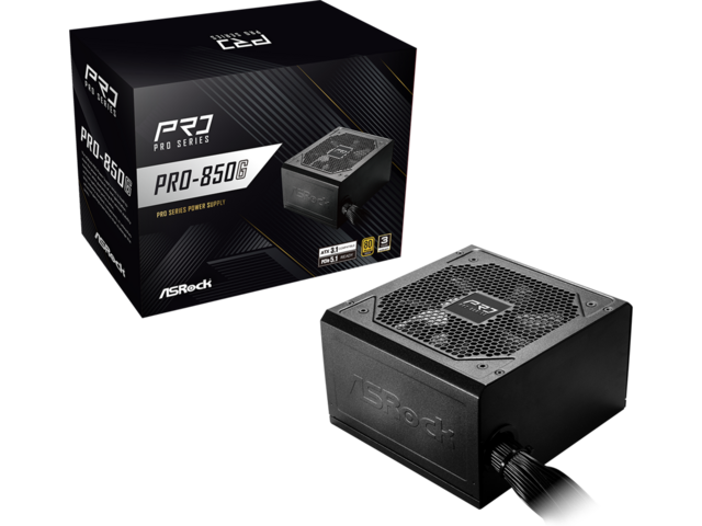 Захранвания за компютри ASRock PRO-850G ATX 3.1