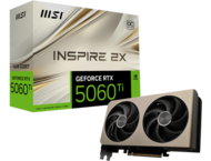Видео карти MSI GeForce RTX 5060 Ti 16G INSPIRE 2X OC