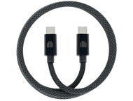 Кабели и Адаптери Dviced Magnetic Braided Cable USB-C to USB-C, 1.25m - Dark Grey