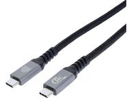 Кабели и Адаптери Dviced USB4 Braided Cable, 1m - Black