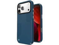 Калъфи Speck iPhone 17 Pro Max, Presidio2 Grip, MagSafe, Deep Sea/Silver Metallic