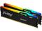 Оперативна памет 64GB (2x32GB) DDR5 5600 MT/s CL36 Kingston FURY Beast Black RGB