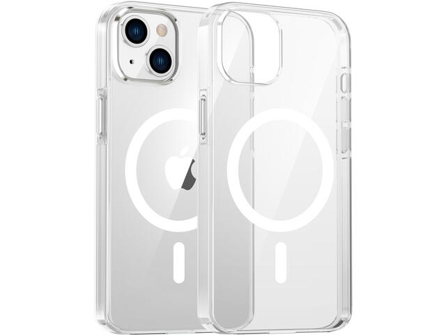 Калъфи Dviced Magsafe iPhone 15 clear case - White