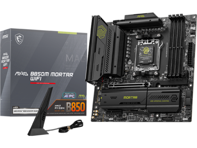 Дънни платки MSI MAG B850M MORTAR WIFI