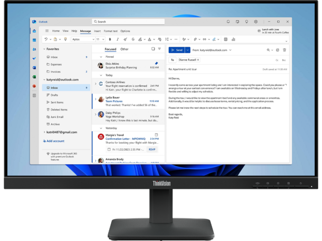Монитори Lenovo ThinkVision S24-4e