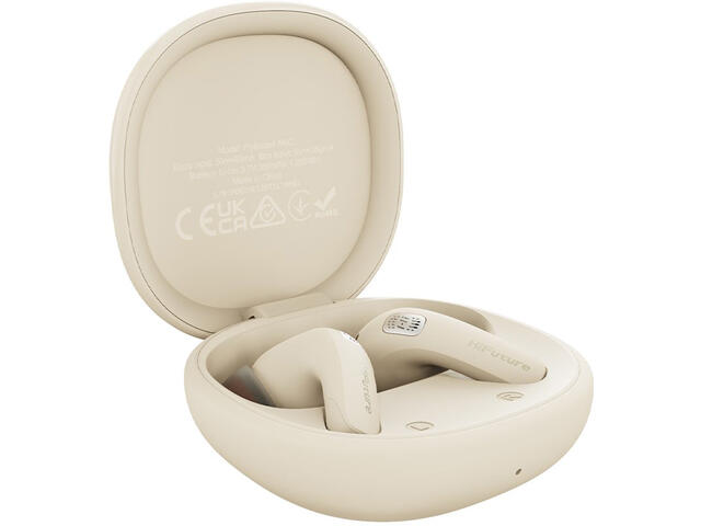 Слушалки HiFuture FlyBuds 4, Latte