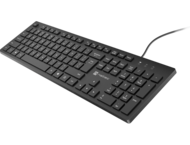 Клавиатури Natec Keyboard Herring US, Black, Slim