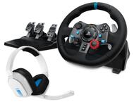 Волани и симулатори Комплект Logitech G29 Driving Force и слушалки Logitech Astro A10