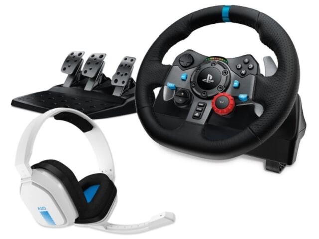Волани и симулатори Комплект Logitech G29 Driving Force и слушалки Logitech Astro A10