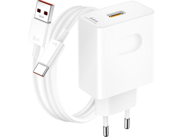 Зарядни устройства HONOR SuperCharge Power Adapter 2 (Max 66W) White