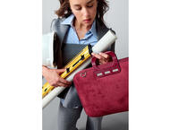 Чанти за Лаптопи Bombata Camoscio 15-16", Burgundy