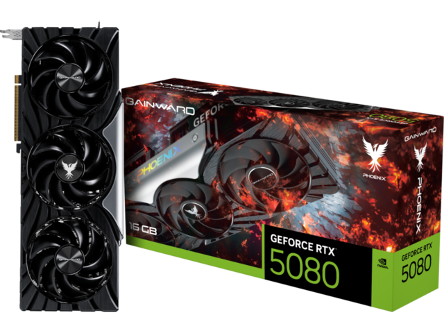 Видео карти Gainward GeForce RTX 5080 Phoenix 16GB