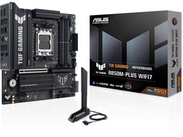 Дънни платки ASUS TUF GAMING B850M-PLUS WIFI7