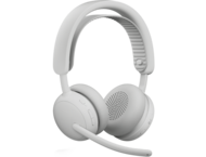 Слушалки Logitech Zone Wireless 2 ES for Business, Off-white Teams version, с приемник