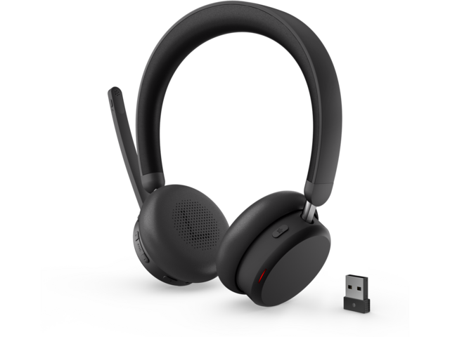Слушалки Lenovo Dual-Mode Wireless ANC Headset 6550 (USB-A, Teams) 