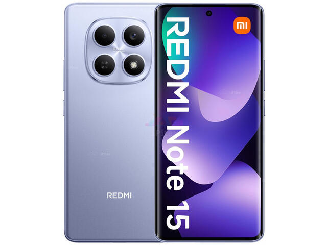 Смартфони Xiaomi Redmi Note 15 4G - 6GB RAM / 128GB, Purple