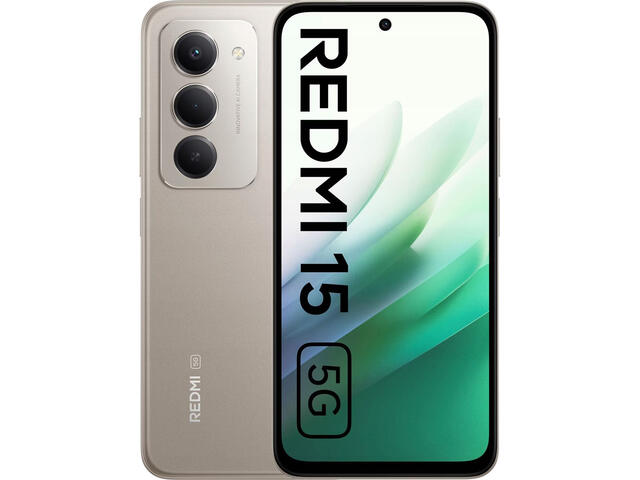 Смартфони Xiaomi Redmi 15 5G - 8GB RAM / 256GB, Titan Gray