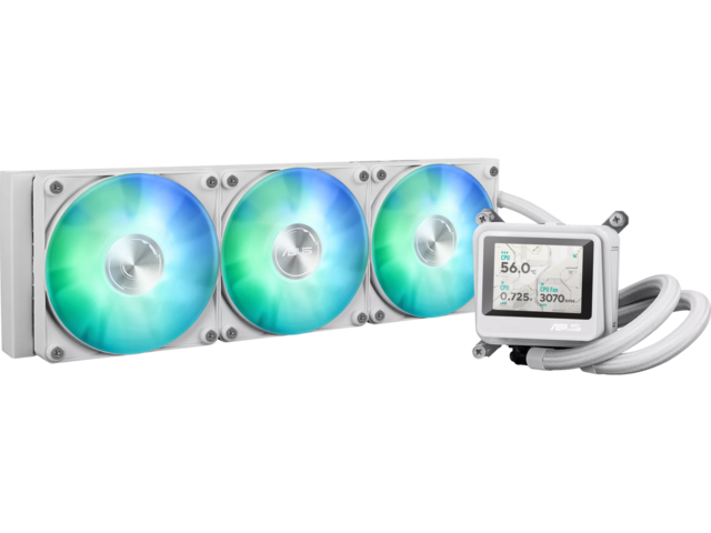 Охладители ASUS MAX Gaming LC 360 ARGB LCD White Edition