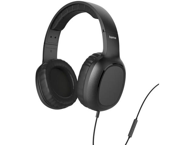 Слушалки Hama "Fun II", 3.5 мм жак, черни