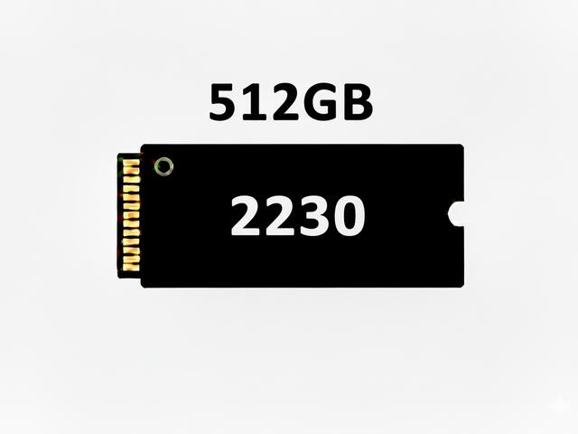 SSD 512GB SSD NVMe (2230)