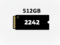 SSD 512GB SSD NVMe (2242)