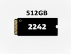 SSD 512GB SSD NVMe (2242)
