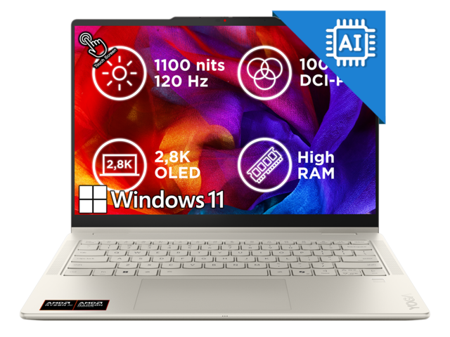 Лаптопи Lenovo Yoga 7 14" Gen 11 2-in-1