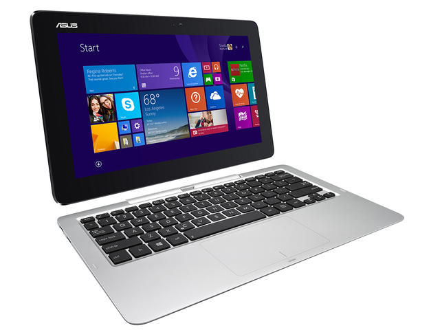 Таблети ASUS Transformer Book (T200TA) 32GB + 500GB, син цвят