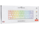 Клавиатури White Shark SHINOBI v2, RED OUTEMU Switch, бяла