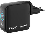 Зарядни устройства Verbatim Mini GaN Charger 100W with Display