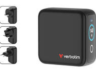 Зарядни устройства Verbatim Mini GaN Charger 140W with Display