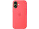 Калъфи Apple iPhone 17 Silicone Case with MagSafe - Bright Guava (SEASONAL)