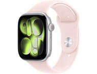 Каишки Apple Watch 46mm Sport Band: Soft Pink Sport Band - M/L (SEASONAL)