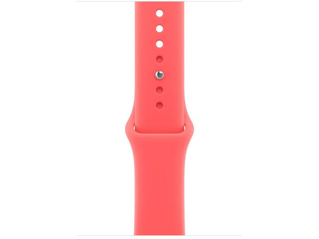 Каишки Apple Watch 46mm Sport Band: Bright Guava Sport Band - M/L (SEASONAL)