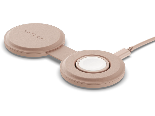 Зарядни устройства Satechi OntheGo 2-in-1 - Desert Rose