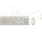 Клавиатури HP 225 Wired Mouse and Keyboard Combo G2, White