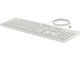 Клавиатури HP 225 Wired Mouse and Keyboard Combo G2, White