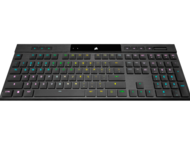 Клавиатури CORSAIR K100 RGB AIR Wireless, Backlit RGB LED, CHERRY ULP Tactile, Black