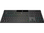 Клавиатури CORSAIR K100 RGB AIR Wireless, Backlit RGB LED, CHERRY ULP Tactile, Black